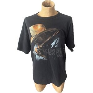Charlie‎ Daniels Band T-Shirt Mens Large Black Graphic Country Rock Vintage
